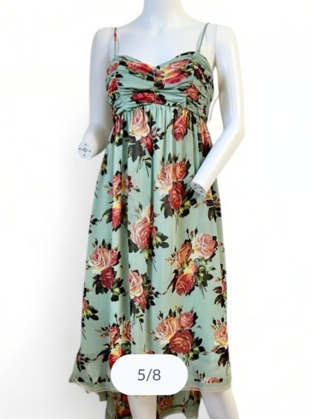 Betsey Johnson Floral Flowy Tube Dress